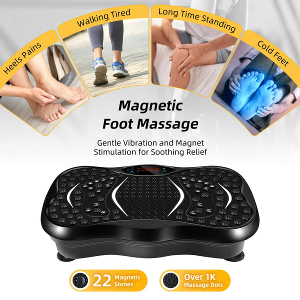 EVOLAND Vibration Plates, Vibration Fitness Exercise Machine for Home Fumba Store EVOLAND Vibration Plates, Vibration Fitness Exercise Machine for Home Fumba Store