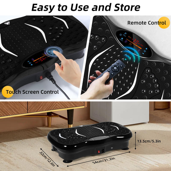 EVOLAND Vibration Plates, Vibration Fitness Exercise Machine for Home Fumba Store EVOLAND Vibration Plates, Vibration Fitness Exercise Machine for Home Fumba Store