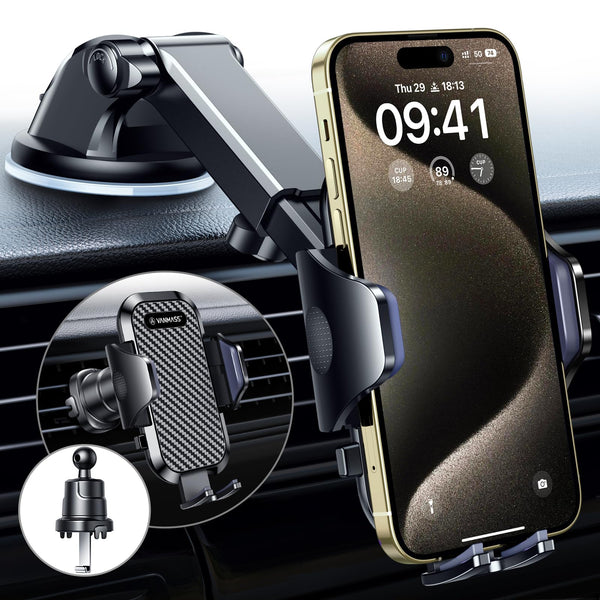 Car Phone Mount Car Holder Iphone 12 Pro Max VANMASS 2024 BEST Car