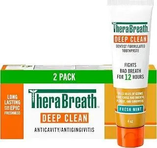 Deep Clean Toothpaste, Fresh Mint, 4 oz, 2-Pack