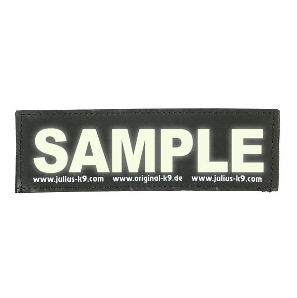 Personalised Luminous Dog Patches (Emma)