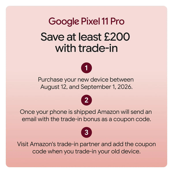 Google Pixel 11 Pro – Unlocked Android Smartphone - Obsidian, 1TB