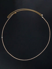 1pc Rhinestone Waist Chain Gold Crystal Waist Chain Belly Chain Sexy Bikini Body Chain Long Silver