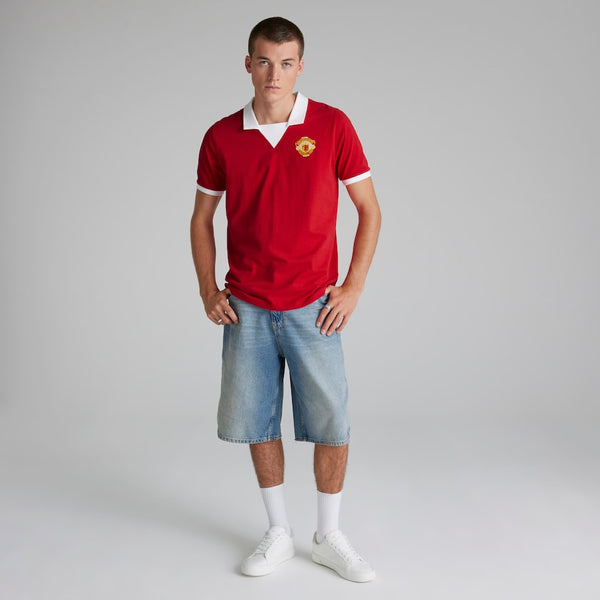 Manchester United 1973 Retro Shirt Red