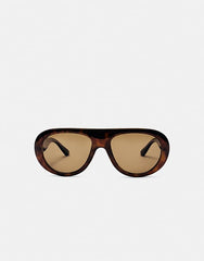 Pull&Bear Aviator sunglasses in brown