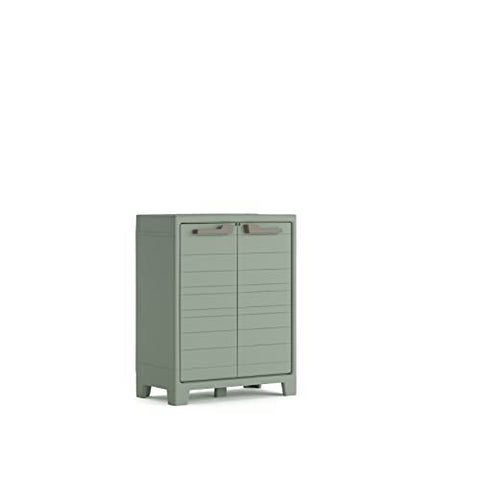 Keter Planet Outdoor Indoor Base Garage Utility Multi purpose Cabinet - Green