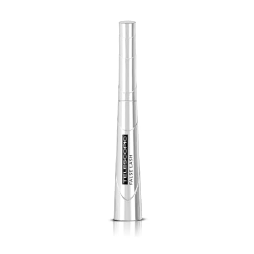 L'Oreal Paris False Lash Telescopic Mascara, Magnetic Black, 9 ml (Pack of 1)