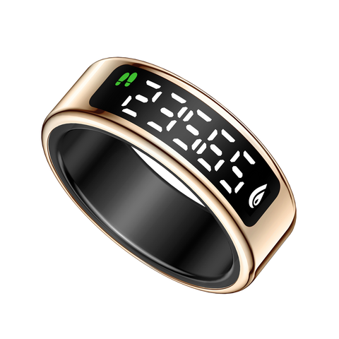 Rogbid SR15 Ultra- The First Smart Ring with Display, Vibration Alerts and Health Monitoring