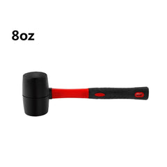 Heavy Duty Rubber Mallet 8 12 16 24 Oz Non Slip TPR Handle Stable Strike Force for Floor Tile Ceramic Installation and Woodworking