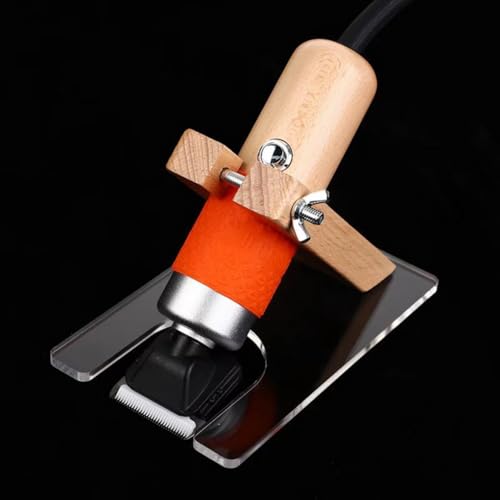 Koolenry Electric Carpet Trimmer Bracket Shearing Guide Solid Rug Tufting DIY Carving Home Grooming