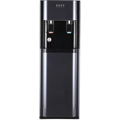 Freestanding Mains Fed Unit Loading Floor Standing Water Dispenser,Cooler Water Dispenser,Bottom Loading Hot and Cold Water For Home Office Commercial Business,Black,warm and hot