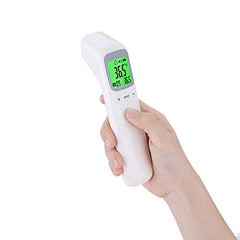 Thermometer for adults and Baby, Digital infrared non contact thermometer with Fever Alarm, LCD Screen, Accurate Reading and Memory Function