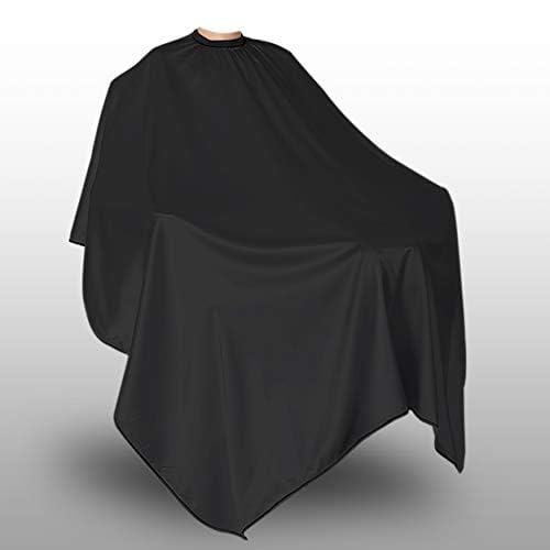 Delkinz Barber Cape with Adjustable Snap Closure waterproof Hair Cutting Salon Cape for Unisex, Perfect for Hairstylists
