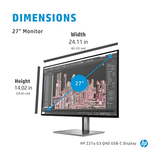 HP Z27u G3 QHD USB-C Display