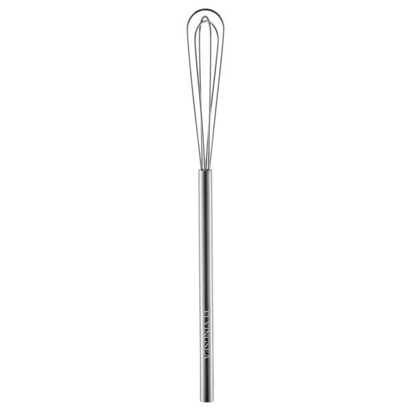 FLYINGSEA Small Whisk - Stainless Steel Kitchen Whisk for Baking and Cooking - Professional Egg Beater Utensil,Dishwasher Safe