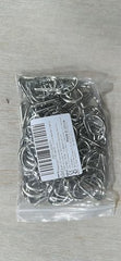 ReaJoys D Rings, 60Pcs Metal D-Rings Buckles for Bags 25mm Multi-Purpose D Shape Ring for Handbag Backpack Strap Belt DIY Accessories