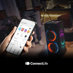 Hisense PARTY THUNDER, 620W Max Audio Power, AI Light Show, 18 Hrs long playtime, Auracast™ receiver,Portability,ConnectLife, IPX4 Waterproof, AI Vocal Fader, Bluetooth 5.4