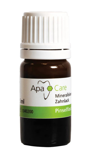 ApaCare Mineralising Tooth Varnish 5ml with Brush Applicator Bottle for Sensitive Teeth