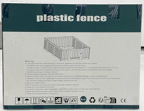 Gupamiga Playpen Baby Playpen Baby Safety Activity Centre for Indoor or Outdoor Use 150 x 180 cm