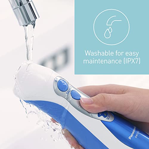 Panasonic EW1211 Rechargeable Dental Oral Irrigator with 2 Water Jet Modes