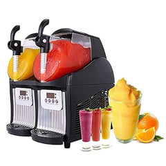 VACSAX Frozen Slushie Maker, Commercial Ice Slush Machine, Ice Slushy Maker Machine, Juice Smoothie Margarita Frozen Drink Machine, for Restaurants Snack Bar Supermarkets