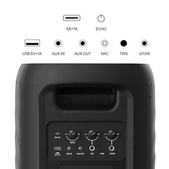 Hisense PARTY THUNDER, 620W Max Audio Power, AI Light Show, 18 Hrs long playtime, Auracast™ receiver,Portability,ConnectLife, IPX4 Waterproof, AI Vocal Fader, Bluetooth 5.4