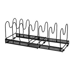 Koanhinn Kitchen Organiser Pot Lid Rack Holder Pot Lid Cooking Tableware Stand Pan Cover Stand Pot Organiser