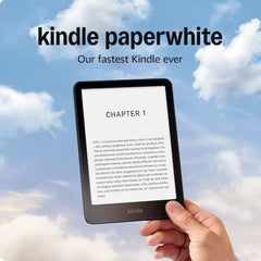 Amazon Kindle Paperwhite (12 gen) – Our fastest Kindle ever, with new glare-free display and weeks of battery life – 16GB – Without Ads - Black