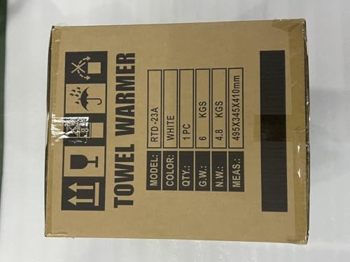 iklestar Hot Towel Warmer, 23L Professional Spa Towel Heater Cabinet with Clip, Extra Large Estheticians Towels Heating Machine for Massage Salon Barbershop, White