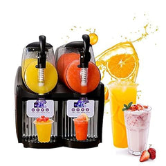 VACSAX Frozen Slushie Maker, Commercial Ice Slush Machine, Ice Slushy Maker Machine, Juice Smoothie Margarita Frozen Drink Machine, for Restaurants Snack Bar Supermarkets