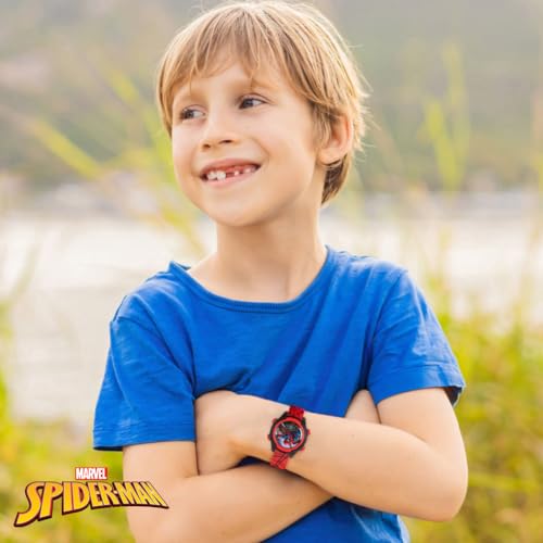 Accutime Unisex-Kids Digital Quartz Watch with Plastic Strap SPD3515A