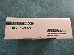 GALAX PRO Jigsaw, 800W 3000 SPM Jig Saw Tool, Max ±45° Bevel Cutting Angle, 6 Adjustable Speeds, 4-Position Orbital Action,Laser Guide, Max Cutting Capacity: 100mm Wood, 10mm Metal