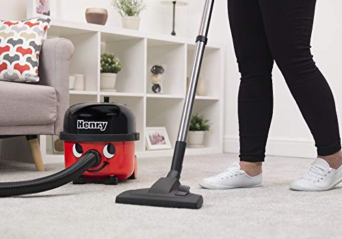 Henry HVR 160-11 Bagged Cylinder Vacuum, 620 W, 6 Litres, Red and Black