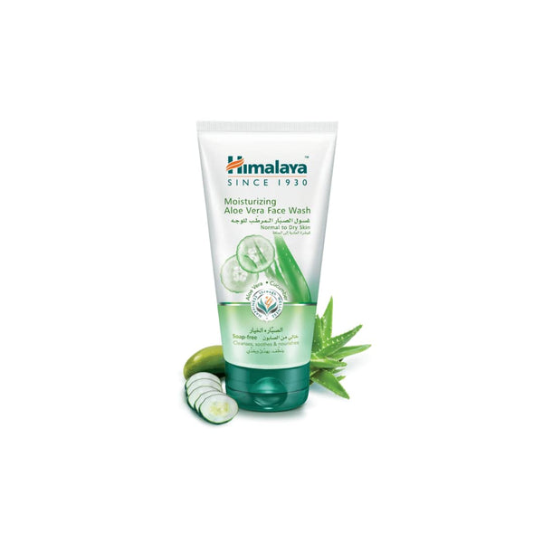 Himalaya Moisturizing Aloe Vera Face Wash 150ml x 5 Pack