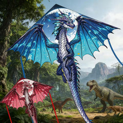 Round Dragon Kite Set