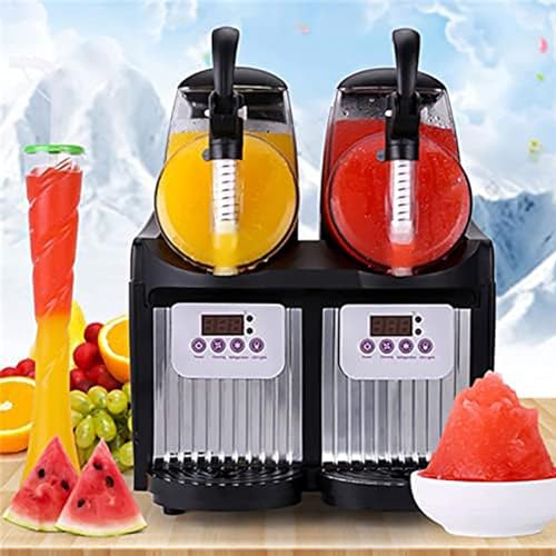 VACSAX Frozen Slushie Maker, Commercial Ice Slush Machine, Ice Slushy Maker Machine, Juice Smoothie Margarita Frozen Drink Machine, for Restaurants Snack Bar Supermarkets