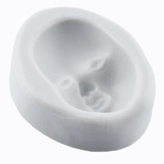 YANQINMS Human Face Silicone Molds Baby Face Fondant Mold For Sugar Cake Decorating Cupcake Topper Chocolate Gum Paste Candy Polymer Clay