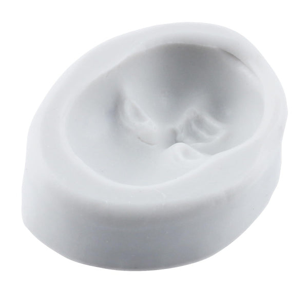 YANQINMS Human Face Silicone Molds Baby Face Fondant Mold For Sugar Cake Decorating Cupcake Topper Chocolate Gum Paste Candy Polymer Clay