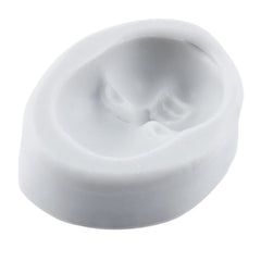 YANQINMS Human Face Silicone Molds Baby Face Fondant Mold For Sugar Cake Decorating Cupcake Topper Chocolate Gum Paste Candy Polymer Clay