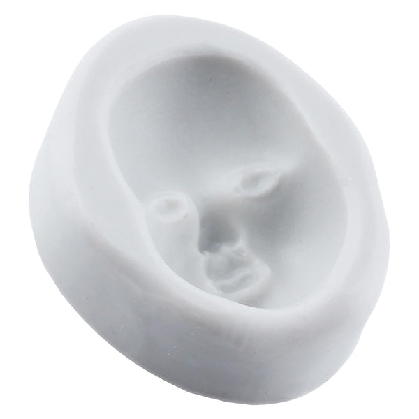 YANQINMS Human Face Silicone Molds Baby Face Fondant Mold For Sugar Cake Decorating Cupcake Topper Chocolate Gum Paste Candy Polymer Clay