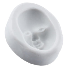 YANQINMS Human Face Silicone Molds Baby Face Fondant Mold For Sugar Cake Decorating Cupcake Topper Chocolate Gum Paste Candy Polymer Clay