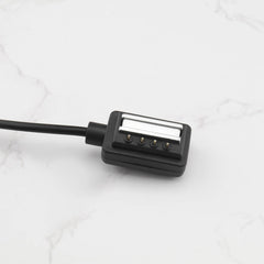 Create idea 2PCS 1m Magnetic Connector USB Charging Cable Compatible with Suunto 9 Spartan EON Core Ultra HR 9 Bar D5 Smart Watch - Black