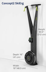 Concept2 Ski Erg with PM5 - Black Rowing