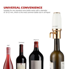 Premium Electric Wine Aerator Decanter, Automatic Wine Dispenser USB Rechargeable, Perfect for Home and Party