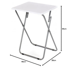 Oypla Lightweight Portable Folding Snack Laptop TV Tray Table Desk