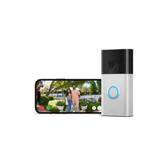 Certified Refurbished Ring Battery Video Doorbell (2024 release) | DIY Wireless Video Doorbell Camera I Head-To-Toe View, HD Video | Easy to install (5 min) | With Built-in Battery I 30-day free trial