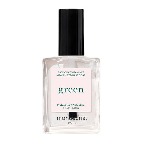 Manucurist Green Vitaminised Nail Varnish Base Coat Vegan 15ml