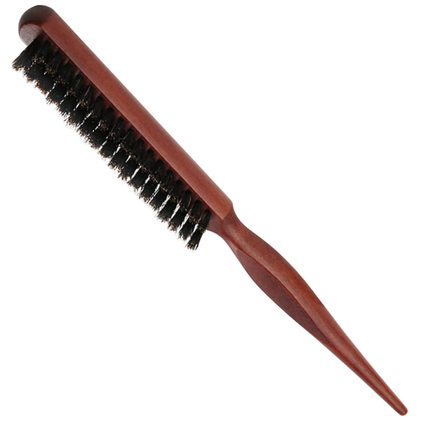 Sularpek Slick Back Hair Brush, Boar Bristle Hair Brush, Detangler Hairbrush, Suitable for Long Thick Curly Wavy Dry or Damaged Hair Reducing Hair Breakage