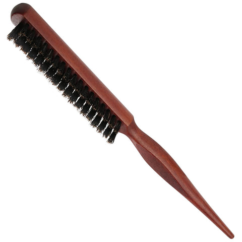 Sularpek Slick Back Hair Brush, Boar Bristle Hair Brush, Detangler Hairbrush, Suitable for Long Thick Curly Wavy Dry or Damaged Hair Reducing Hair Breakage