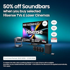 Hisense 43" 43E78QTUK PRO 144Hz QLED Smart AI TV - Hi-View AI Engine, 144Hz Game Mode PRO, Dolby Atmos, Quantum Dot Colour with Freely, Disney +, YouTube, Netflix